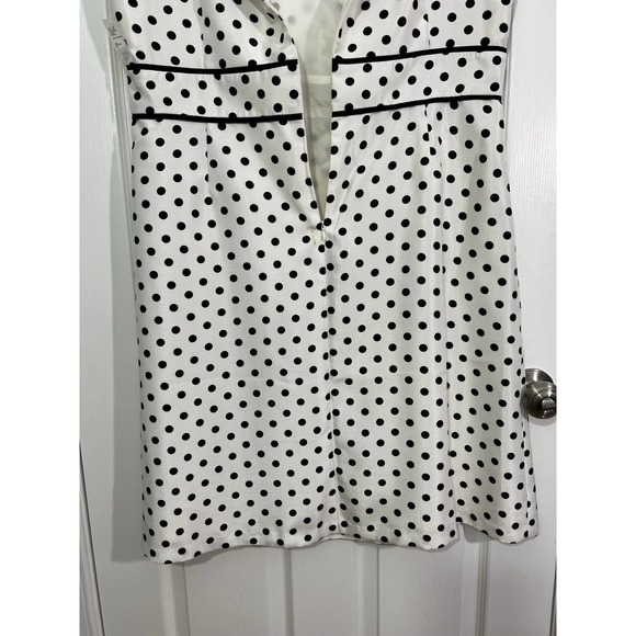 PRESTON & YORK A LINE SLEEVELESS POLKA DOTS DRESS SIZE 18 - Picture 8 of 9